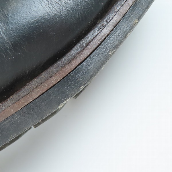 実際に弊社で買取させて頂いたRED WING/レッドウィング ショート エンジニアブーツ スチールトゥ ブラック 2976/7.5Dの画像 6枚目