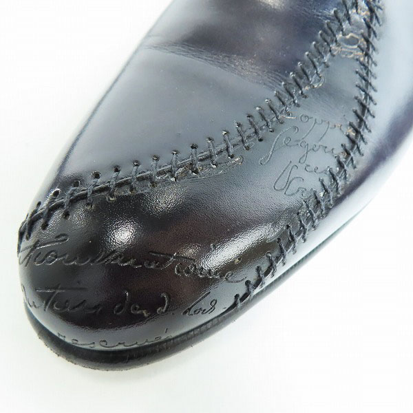 実際に弊社で買取させて頂いたBerluti/ベルルッティ スカーカリグラフィー オックスフォードシューズ 9の画像 6枚目