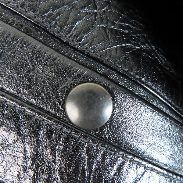 実際に弊社で買取させて頂いたBUZZ RICKSON'S/バズリクソンズ WILLIAM GIBSON BLACK MA-1 HORSE HIDE レザー フライトジャケット BR80465/38の画像 8枚目