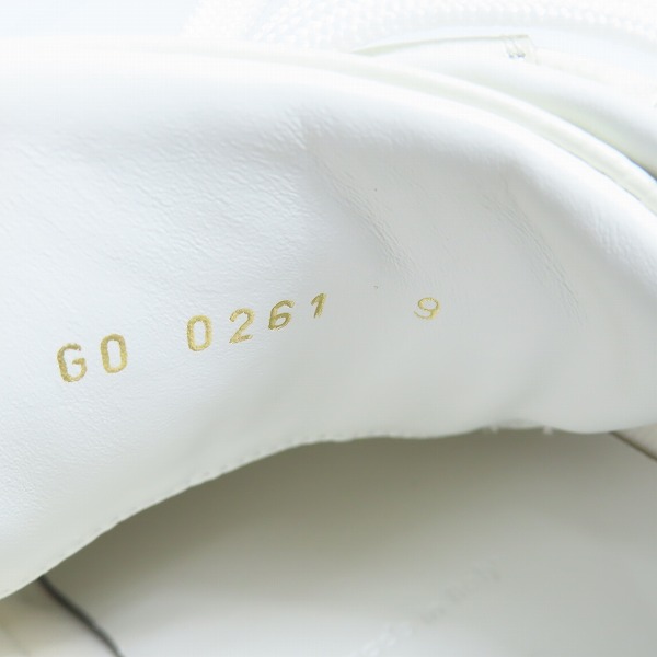実際に弊社で買取させて頂いたLOUIS VUITTON/ルイヴィトン ランアウェイライン モノグラム インヒール スニーカー ホワイト/GO0261/9の画像 5枚目