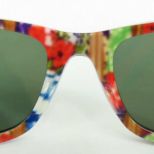 実際に弊社で買取させて頂いたRay-Ban/レイバン WAYFARER/ウェイファーラー サングラス SPECIAL SERIES #11/RB2140 1136の画像 4枚目