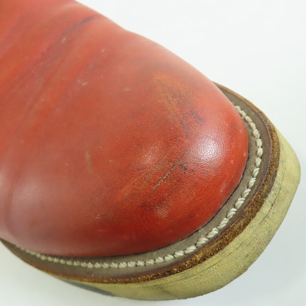 実際に弊社で買取させて頂いたREDWING/レッドウィング ROMEO/ロメオ サイドゴア レザーブーツ 7.5Eの画像 6枚目