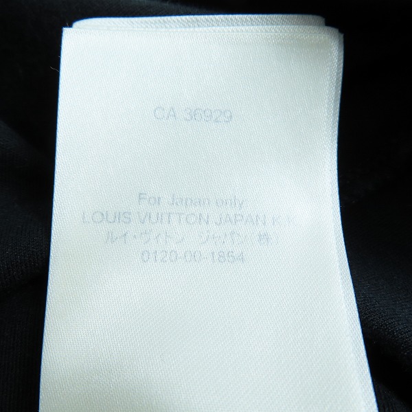 実際に弊社で買取させて頂いた【JPタグ】LOUIS VUITTON/ルイヴィトン ヴィタミンズ  コットン ジャージー Tシャツ/Sの画像 5枚目