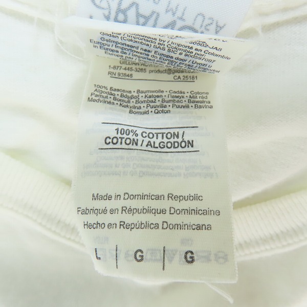 実際に弊社で買取させて頂いたMYSTERY RANCH/ミステリーランチ Tシャツ ホワイト Lの画像 4枚目