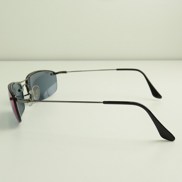 実際に弊社で買取させて頂いたRayBan/レイバン ラップアラウンド セミリムサングラス  RB3174-004/6Pの画像 2枚目