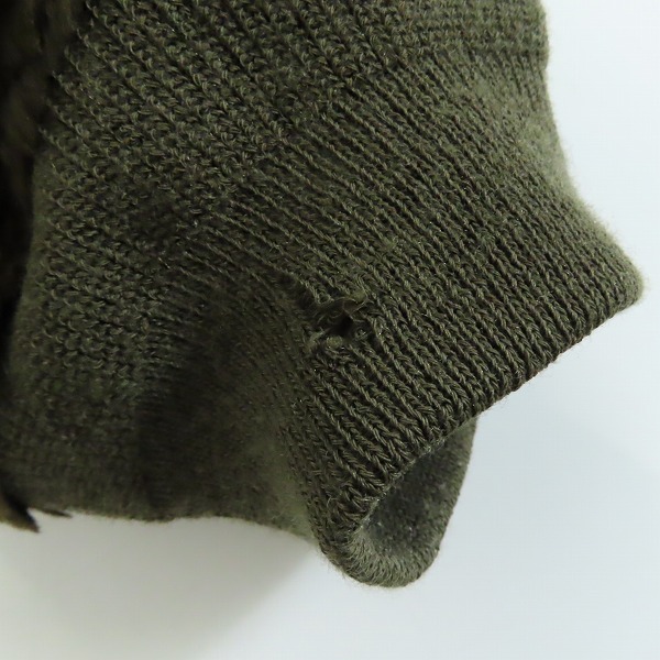 実際に弊社で買取させて頂いたWACKO MARIA/ワコマリア GUILTY PARTIES/ギルティパーティーズ 裏ファー N-1デッキジャケット/XLの画像 8枚目