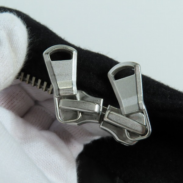 実際に弊社で買取させて頂いたNO ID.BLACK/ノーアイディー ブラック ダブルライダースジャケット ブラック 445006-262C/1の画像 5枚目