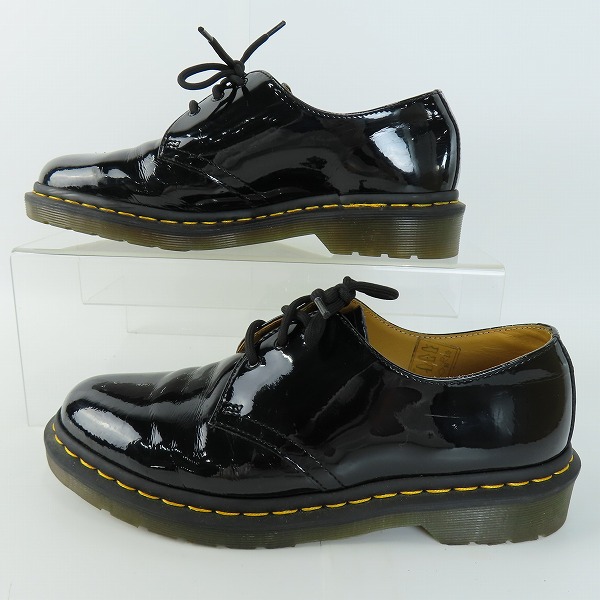 実際に弊社で買取させて頂いたDr.Martens/ドクターマーチン 1461 エナメル 3ホール ブーツ 10084/UK7の画像 3枚目