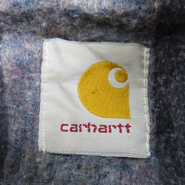 実際に弊社で買取させて頂いた【難有り】Carhartt/カーハート 80s~90s DETROIT JACKET デトロイトジャケットの画像 2枚目