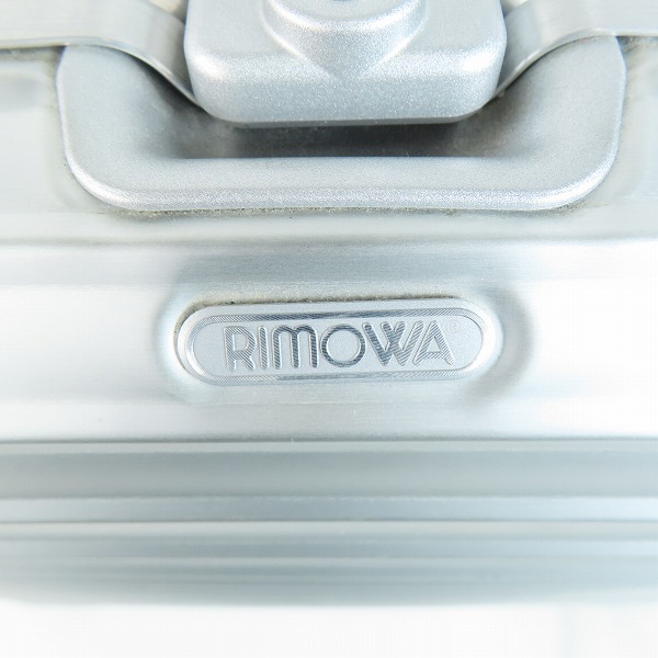 実際に弊社で買取させて頂いたRIMOWA/リモワ 923.40 TOPAS BUSINESS 40 リモワ トパーズ ビジネストローリー 2輪の画像 7枚目
