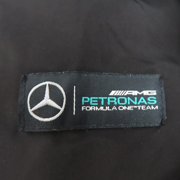 実際に弊社で買取させて頂いたHUGO BOSS×Mercedes-Benz/ヒューゴボス×メルセデスベンツ AMG PETRONAS 中綿キルティングブルゾン Sの画像 5枚目