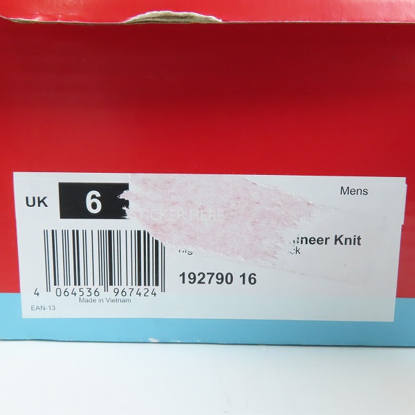 実際に弊社で買取させて頂いたPUMA/プーマ Flyer Runner Engineer Knit フライヤーランナー エンジニアーニット 192790-16 25の画像 8枚目