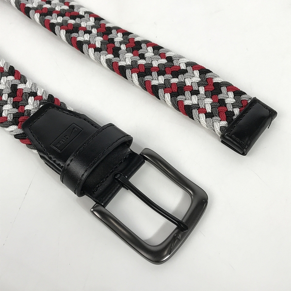 実際に弊社で買取させて頂いたNIKE GOLF/ナイキ ゴルフ G-Flex ストレッチウーブンマスターズゴルフベルト ブラック レッド の画像 1枚目