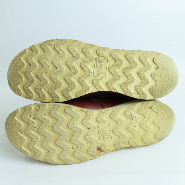 実際に弊社で買取させて頂いたRED WING/レッドウィング プレーントゥ/ブーツ 9105 US8の画像 2枚目