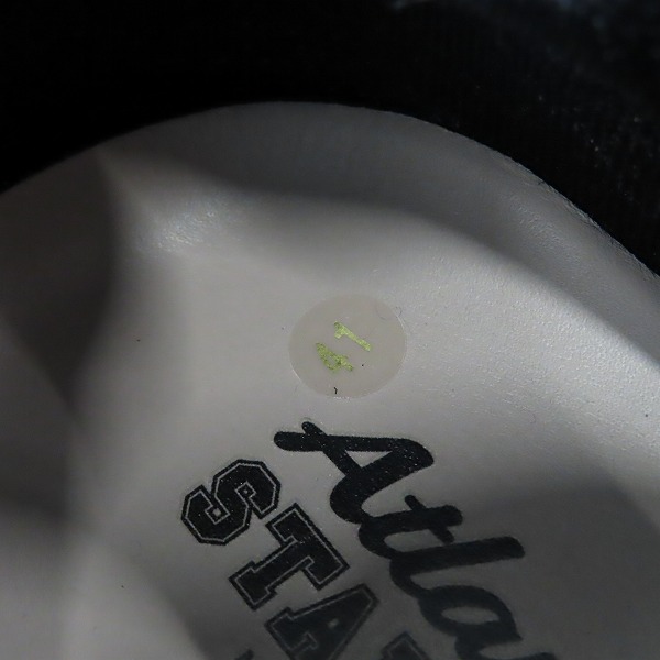 実際に弊社で買取させて頂いたATLANTIC STARS/アトランティックスターズ ブラック/ブルー スニーカー/41の画像 5枚目