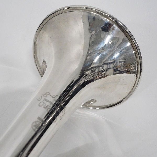 実際に弊社で買取させて頂いた★YAMAHA/ヤマハ Xeno Artist Model/ゼノアーティスト YTR-9335NYS/YTR9335NYS トランペット 銀メッキ ハードケース付の画像 3枚目