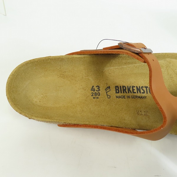 実際に弊社で買取させて頂いた【未使用】BIRKENSTOCK/ビルケンシュトック Gizeh BS ギゼ トングサンダル 1019082/43の画像 4枚目