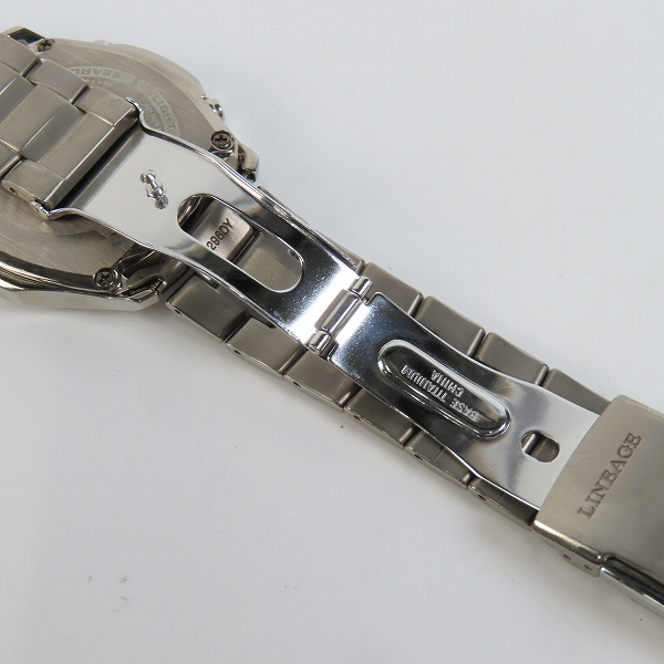 実際に弊社で買取させて頂いたCASIO/カシオ LINEAGE リニエージ 電波ソーラー 腕時計 LCW-M100Tの画像 3枚目