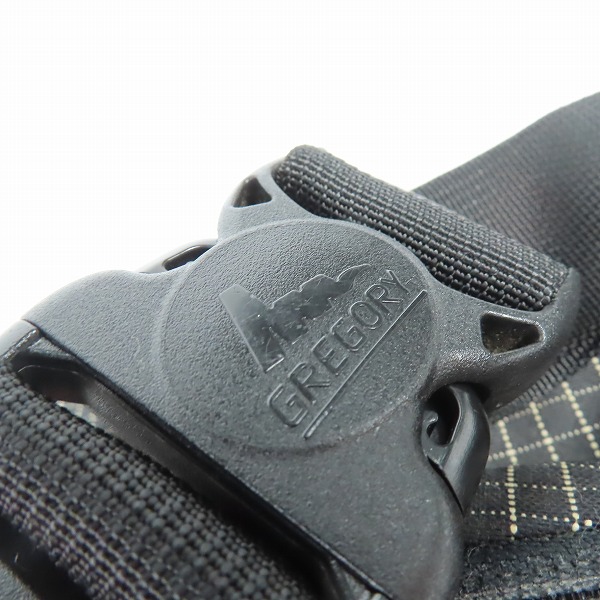 実際に弊社で買取させて頂いたGREHGORY/グレゴリー 旧ロゴ/シルバータグ テールメイトジュニア ウエストバック スペクトラ柄の画像 6枚目