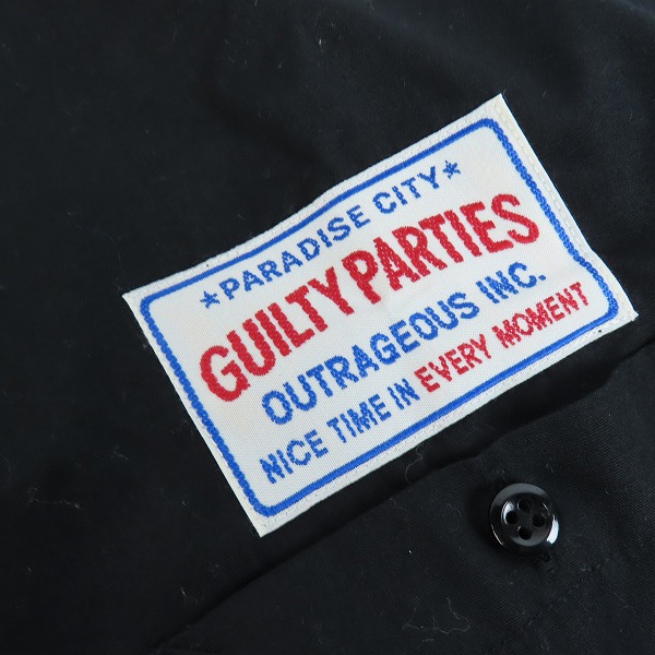 実際に弊社で買取させて頂いたWACKO MARIA/ワコマリア RUDEES 背面マリア デザイン 半袖ボタンシャツ Mの画像 5枚目