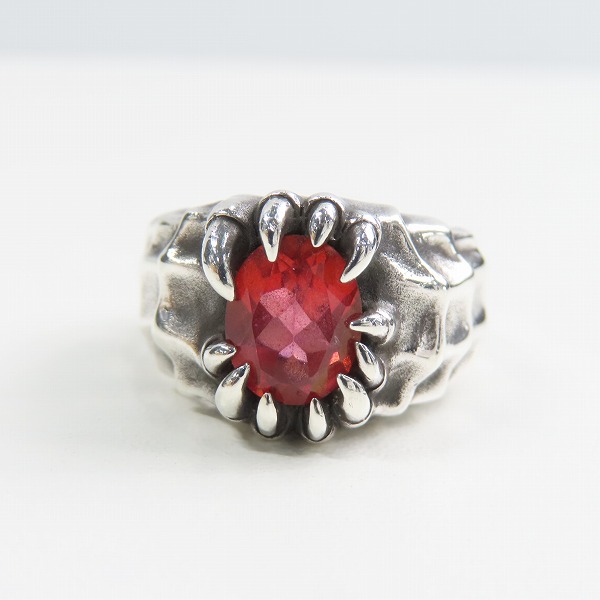 実際に弊社で買取させて頂いたBloody Mary/ブラッディマリー Seek/シーク/捜す リング ストーン/19号の画像 1枚目