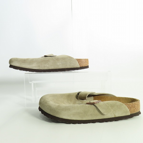 実際に弊社で買取させて頂いたBIRKENSTOCK/ビルケンシュトック BOSTON/ボストン スエードレザー サンダル/27の画像 3枚目