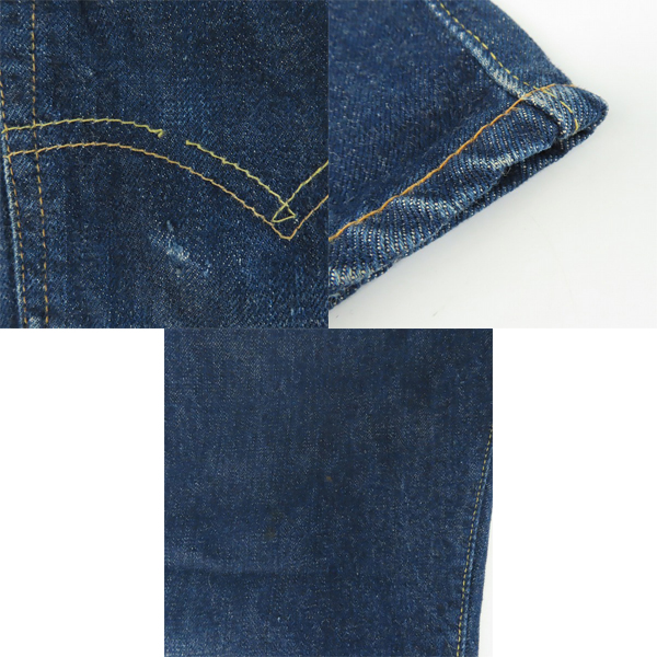 実際に弊社で買取させて頂いたLEVI'S/リーバイス Sタイプ 501/刻印2 ビッグE/長足R/ヴィンテージ/W34L29の画像 9枚目