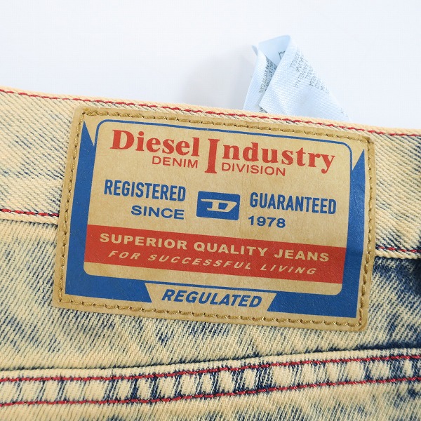 実際に弊社で買取させて頂いたDIESEL/ディーゼル CL-1995 ストレート デニムパンツ/ジーンズ 09D34/W34の画像 3枚目