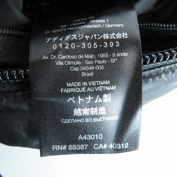 実際に弊社で買取させて頂いたY-3/ワイスリー adidas×YOHJI YAMAMOTO アディダス×ヨウジヤマモト ミニジムバッグ/ショルダーバッグ FQ6973の画像 7枚目