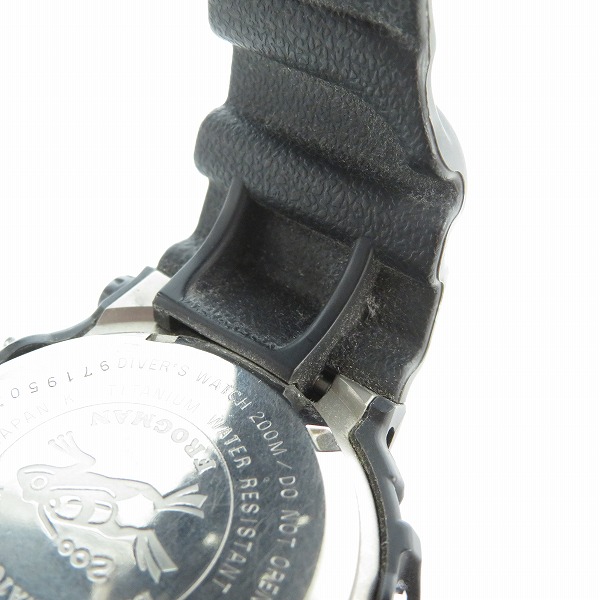 実際に弊社で買取させて頂いたG-SHOCK/Gショック FROGMAN/フロッグマン ファイナルエディション タフソーラー GW-200Z-1JFの画像 6枚目