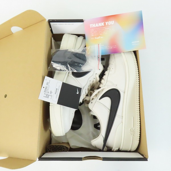 実際に弊社で買取させて頂いたNIKE×AMBUSH/ナイキ×アンブッシュ AIR FORCE1 ファントム スニーカー DV3464-002/26.0の画像 7枚目
