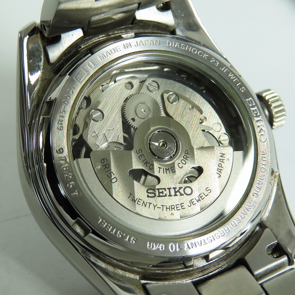 実際に弊社で買取させて頂いたSEIKO/セイコー MECHANICAL/メカニカル 自動巻き 腕時計 SARB033/6R15-00C1の画像 5枚目