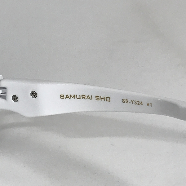 実際に弊社で買取させて頂いたSAMURAI SHO/サムライ翔 勇シリーズ  眼鏡/メガネ フレーム/アイウェア SS-Y324の画像 6枚目