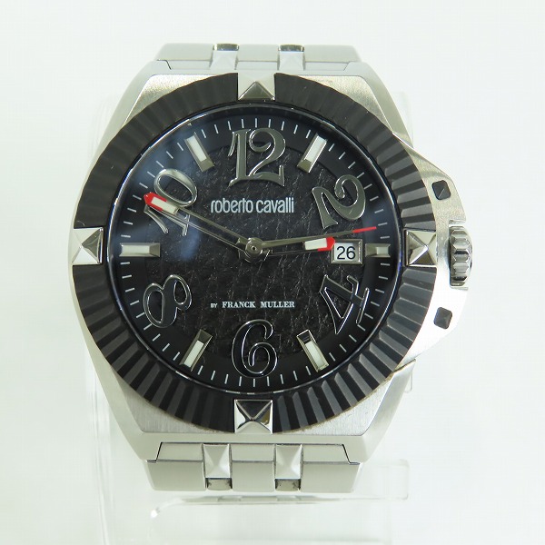 実際に弊社で買取させて頂いたroberto cavalli by FRANCK MULLER/ロベルト カヴァリ バイ フランク ミュラー 腕時計 RV1G181M1021の画像 1枚目