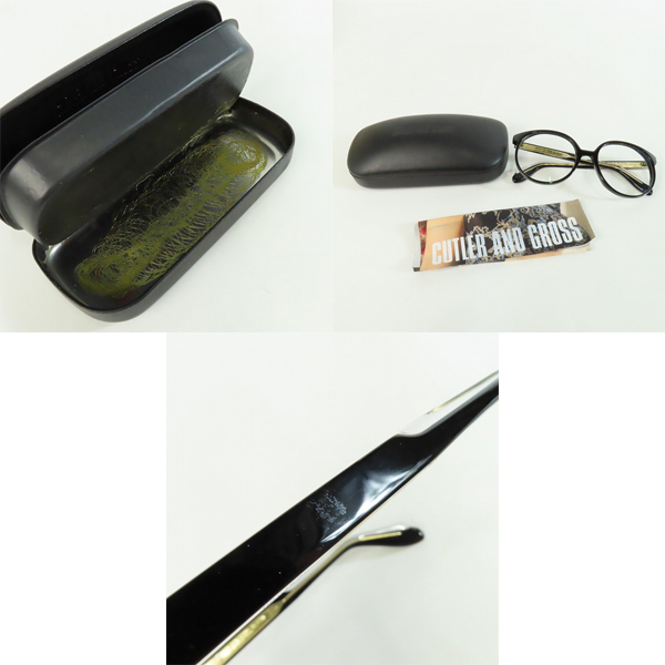 実際に弊社で買取させて頂いたCUTLER AND GROSS/カトラーアンドグロス メガネフレーム/アイウェア CGOP-1395の画像 9枚目