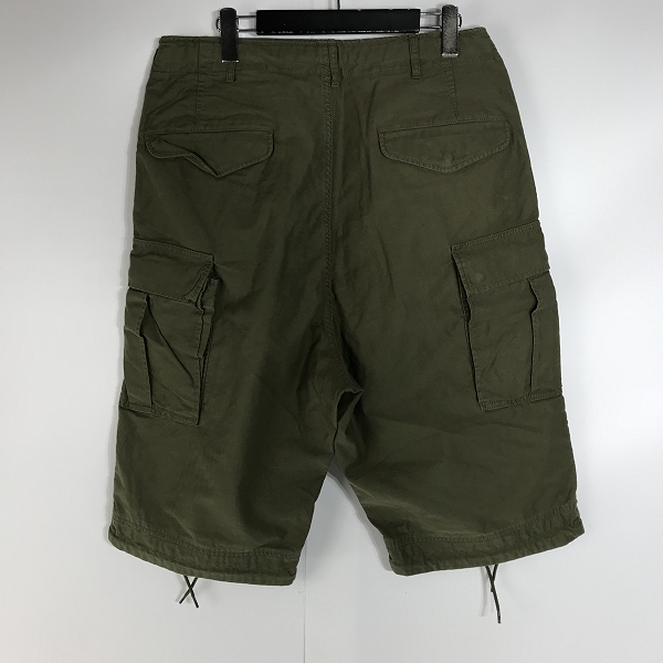 実際に弊社で買取させて頂いた【未使用】BEAMS/ビームス 7分丈カーゴパンツ/ショーツ  OLIVE/オリーブ Mの画像 1枚目