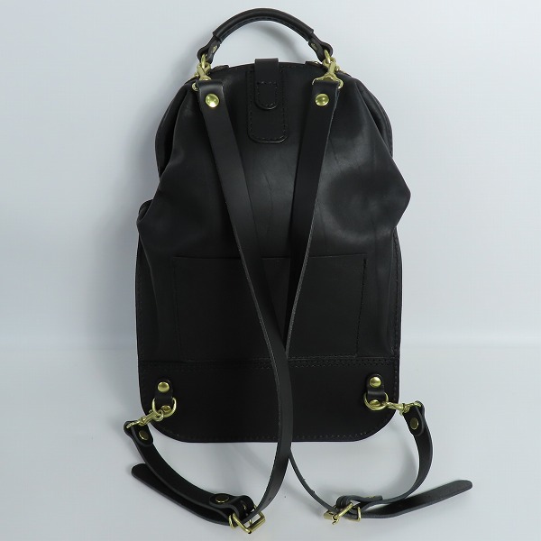 実際に弊社で買取させて頂いたHERZ/ヘルツ 口枠リュック R-131 クッション付リュックストラップ付属 KO-303の画像 1枚目