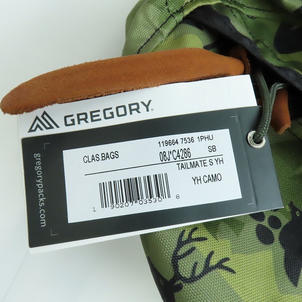 実際に弊社で買取させて頂いた【未使用】GREGORY/グレゴリー TAILMATE S/テールメイト S ウェストバッグの画像 7枚目