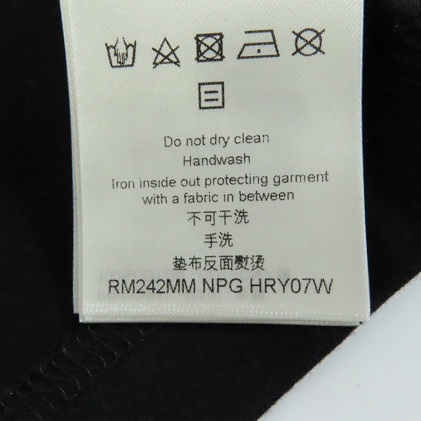 実際に弊社で買取させて頂いた【未使用/JPタグ】Louis Vuitton/ルイヴィトン by Tyler the Creator Embroidered Tシャツ/XLの画像 4枚目