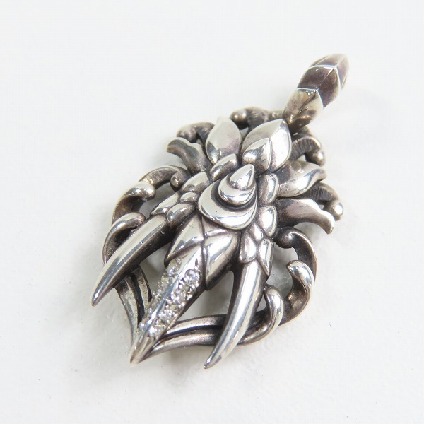 実際に弊社で買取させて頂いたBloody Mary/ブラッディマリー トライデントペンダント w/ダイヤモンドラインパヴェ