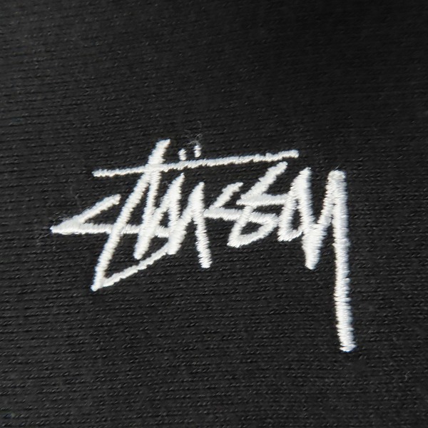 実際に弊社で買取させて頂いたSTUSSY/ステューシー ロゴ刺繍 プルオーバーパーカー/XLの画像 4枚目