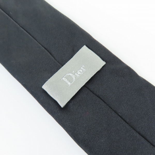 実際に弊社で買取させて頂いたDior Homme/ディオールオム BEE/蜂 刺繍 シルクネクタイ の画像 3枚目
