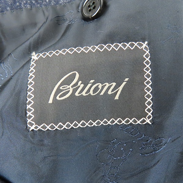 実際に弊社で買取させて頂いたBrioni/ブリオーニ ウール ロング チェスターコート/44の画像 2枚目