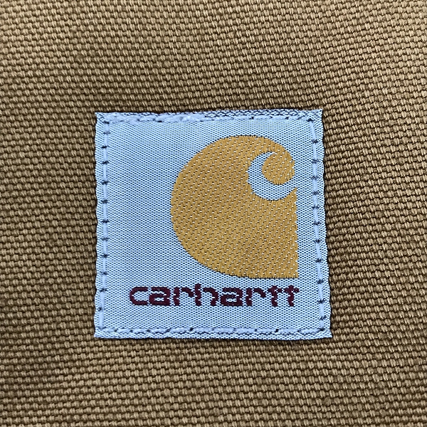 実際に弊社で買取させて頂いたCarhartt/カーハート DUCK VEST ARCTIC QUILT LINED/ダック地 キルティングライナー ベスト/V01-BRN/Mの画像 2枚目