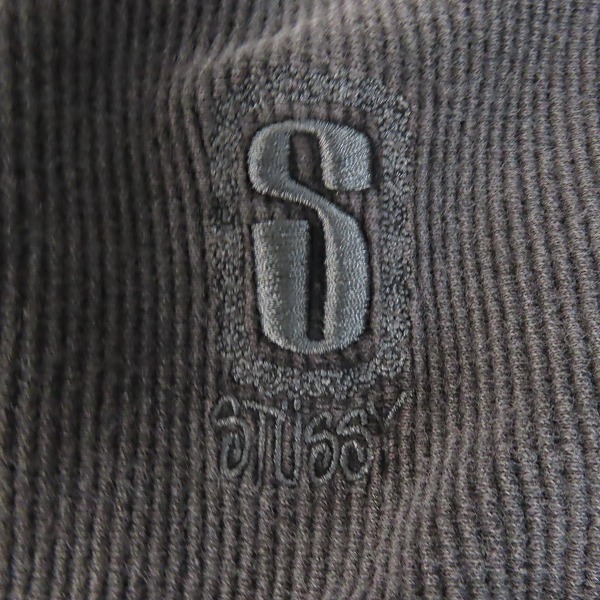 実際に弊社で買取させて頂いたSTUSSY/ステューシー 前V 長袖 カットソー Tシャツ/Mの画像 5枚目