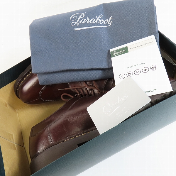 実際に弊社で買取させて頂いたParaboot/パラブーツ AVIGNON GRIFFⅡ/アヴィニョン レースアップシューズ 705112/7の画像 7枚目