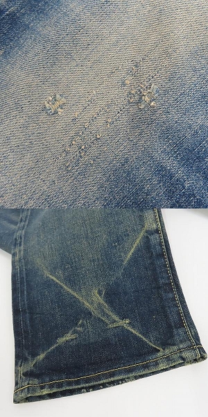 実際に弊社で買取させて頂いた【未使用】HYSTERIC GLAMOUR/ヒステリックグラマー NOBU加工 デニムパンツ 0243AP15 28の画像 8枚目