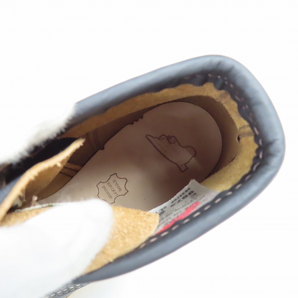実際に弊社で買取させて頂いたRED WING/レッドウィング アイリッシュセッター 復刻 茶芯 クローンダイク ブーツ 犬タグ 9874/10Eの画像 4枚目