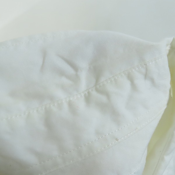 実際に弊社で買取させて頂いたuniform experiment/ユニフォームエクスペリメント 17SS TYPOGRAPHY REGULAR COLLAR SHIRT 長袖 シャツ UE-178048/1の画像 4枚目