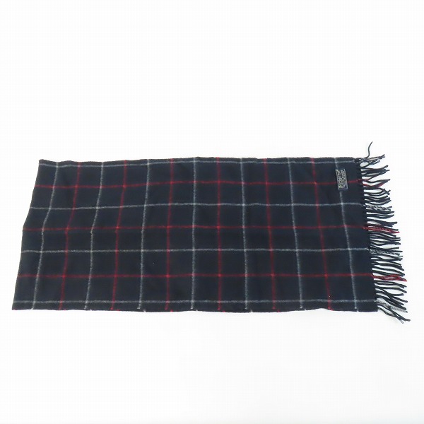 実際に弊社で買取させて頂いたBurberry's/バーバリーズ カシミア100% チェック柄マフラー の画像 3枚目